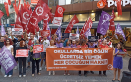 ‘Okullarda bir öğün ücretsiz yemek ve temiz su her çocuğun hakkı’