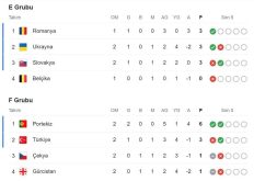 Türkiye Euro 2024 Puan Durumu